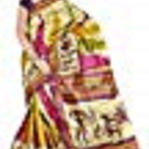 Bhagalpuri Art Silk Saree+blouse,fall NEW